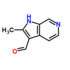 933691-82-8  2-methyl-1H-pyrrolo[2,3-c]pyridine-3-carbaldehyde