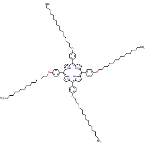 94846-72-7  21H,23H-porphine, 5,10,15,20-tetrakis[4-(hexadecyloxy)phenyl]-