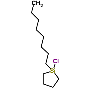 99165-24-9  silacyclopentane, 1-chloro-1-octyl-