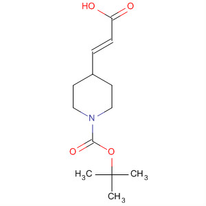 183808-18-6  1-Piperidinecarboxylic acid, 4-[(1E)-2-carboxyethenyl]-,1-(1,1-dimethylethyl) ester