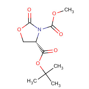 184829-58-1  3,4-Oxazolidinedicarboxylic acid, 2-oxo-, 3-(1,1-dimethylethyl) 4-methylester, (4S)-
