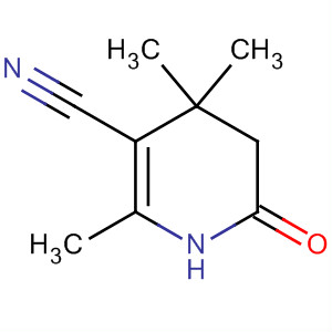 186249-50-3  3-Pyridinecarbonitrile, 1,4,5,6-tetrahydro-2,4,4-trimethyl-6-oxo-