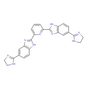 186395-25-5  1H-Benzimidazole,2,2'-(2,6-pyridinediyl)bis[5-(4,5-dihydro-1H-imidazol-2-yl)-