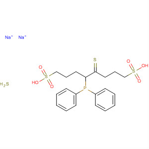 187521-71-7  1-Propanesulfonic acid,3,3'-[[2-(diphenylphosphino)ethylidene]bis(thio)]bis-, disodium salt