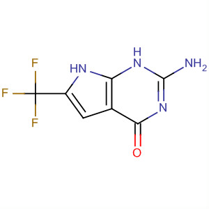 188062-36-4  4H-Pyrrolo[2,3-d]pyrimidin-4-one,2-amino-1,7-dihydro-6-(trifluoromethyl)-