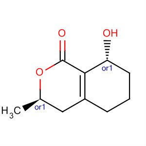 188740-47-8  1H-2-Benzopyran-1-one, 3,4,5,6,7,8-hexahydro-8-hydroxy-3-methyl-,(3R,8R)-rel-
