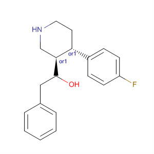 188869-25-2  3-Piperidinemethanol, 4-(4-fluorophenyl)-1-(phenylmethyl)-, (3R,4S)-rel- 188869-25-2  3-Piperidinemethanol, 4-(4-fluorophenyl)-1-(phenylmethyl)-, (3R,4S)-rel-