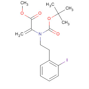188990-04-7  2-Propenoic acid,2-[[(1,1-dimethylethoxy)carbonyl][2-(2-iodophenyl)ethyl]amino]-, methylester