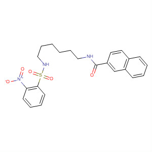 191931-79-0  2-Naphthalenecarboxamide,1,2,3,4-tetrahydro-N-[6-[[(2-nitrophenyl)sulfonyl]amino]hexyl]-