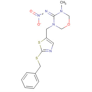 192439-38-6  4H-1,3,5-Oxadiazin-4-imine,tetrahydro-3-methyl-N-nitro-5-[[2-[(phenylmethyl)thio]-5-thiazolyl]methyl]-