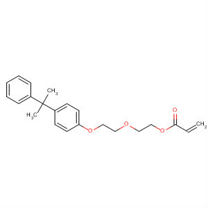 192462-21-8  2-Propenoic acid, 2-[2-[4-(1-methyl-1-phenylethyl)phenoxy]ethoxy]ethylester