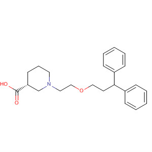 192639-90-0  3-Piperidinecarboxylic acid, 1-[2-(3,3-diphenylpropoxy)ethyl]-, (3R)-