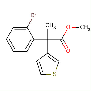 194142-21-7  3-Thiopheneacetic acid, 5-(4-bromophenyl)-a-methyl-, methyl ester