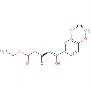 194937-72-9  4-Pentenoic acid, 5-(3,4-dimethoxyphenyl)-5-hydroxy-3-oxo-, ethyl ester