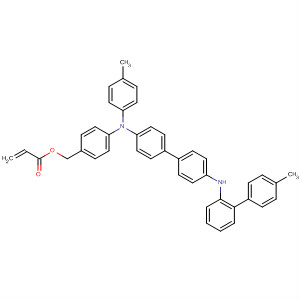 197094-07-8  2-Propenoic acid,[4-[(4-methylphenyl)[4'-[(4-methylphenyl)phenylamino][1,1'-biphenyl]-4-yl]amino]phenyl]methyl ester