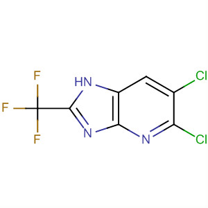 19918-39-9  1H-Imidazo[4,5-b]pyridine, 5,6-dichloro-2-(trifluoromethyl)-