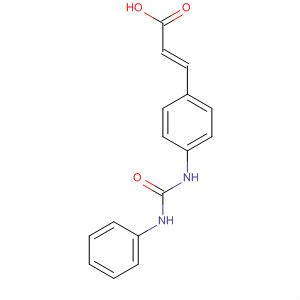 199679-34-0  2-Propenoic acid, 3-[4-[[(phenylamino)carbonyl]amino]phenyl]-, (2E)-