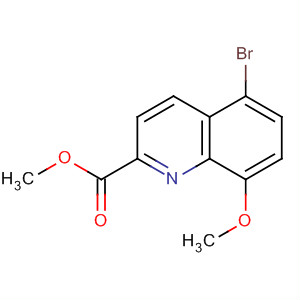 199872-08-7  2-Quinolinecarboxylic acid, 5-bromo-8-methoxy-, methyl ester