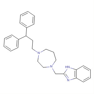 199937-19-4  1H-Benzimidazole,2-[[4-(3,3-diphenylpropyl)hexahydro-1H-1,4-diazepin-1-yl]methyl]-