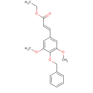 178611-06-8  2-Propenoic acid, 3-[3,5-dimethoxy-4-(phenylmethoxy)phenyl]-, ethylester, (2E)-