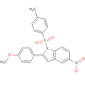 178970-25-7  1H-Indole, 2-(4-methoxyphenyl)-1-[(4-methylphenyl)sulfonyl]-5-nitro-