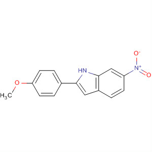 178970-28-0  1H-Indole, 2-(4-methoxyphenyl)-6-nitro-