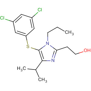 178980-39-7  1H-Imidazole-2-ethanol,5-[(3,5-dichlorophenyl)thio]-4-(1-methylethyl)-1-propyl-