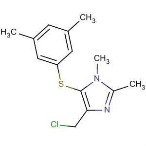 178981-98-1  1H-Imidazole,4-(chloromethyl)-5-[(3,5-dimethylphenyl)thio]-1,2-dimethyl-