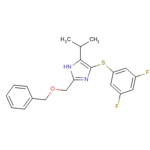 178982-55-3  1H-Imidazole,4-[(3,5-difluorophenyl)thio]-5-(1-methylethyl)-2-[(phenylmethoxy)methyl]-
