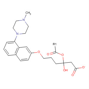 179112-09-5  1-Butanol, 4-[[8-(4-methyl-1-piperazinyl)-2-naphthalenyl]oxy]-, acetate(ester)