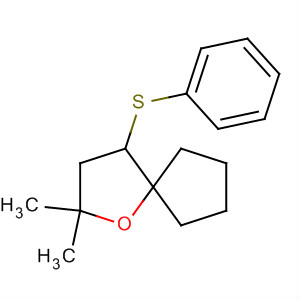 179806-66-7  1-Oxaspiro[4.4]nonane, 2,2-dimethyl-4-(phenylthio)-