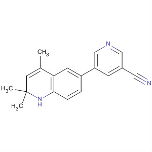 179896-14-1  3-Pyridinecarbonitrile, 5-(1,2-dihydro-2,2,4-trimethyl-6-quinolinyl)-
