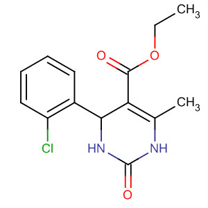 17994-63-7  5-Pyrimidinecarboxylic acid,4-(2-chlorophenyl)-1,2,3,4-tetrahydro-6-methyl-2-oxo-, ethyl ester