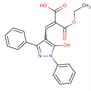 179999-23-6  Propanedioic acid,[(5-hydroxy-1,3-diphenyl-1H-pyrazol-4-yl)methylene]-, monoethyl ester