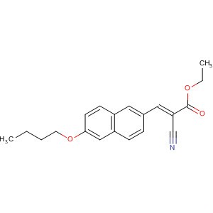 180135-98-2  2-Propenoic acid, 3-(6-butoxy-2-naphthalenyl)-2-cyano-, ethyl ester,(E)-