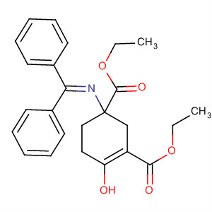 180609-12-5  3-Cyclohexene-1,3-dicarboxylic acid,1-[(diphenylmethylene)amino]-4-hydroxy-, diethyl ester