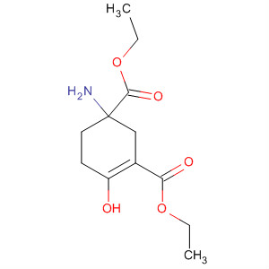 180609-13-6  3-Cyclohexene-1,3-dicarboxylic acid, 1-amino-4-hydroxy-, diethyl ester
