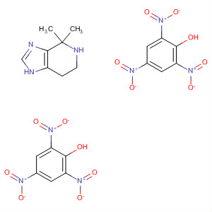 18094-08-1  1H-Imidazo[4,5-c]pyridine, 4,5,6,7-tetrahydro-4,4-dimethyl-, compd.with 2,4,6-trinitrophenol (1:2)