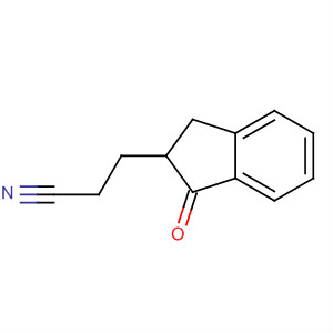 18123-37-0  1H-Indene-2-propanenitrile, 2,3-dihydro-1-oxo-