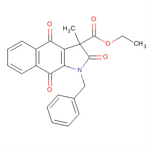 181257-51-2  1H-Benz[f]indole-3-carboxylic acid,2,3,4,9-tetrahydro-3-methyl-2,4,9-trioxo-1-(phenylmethyl)-, ethyl ester