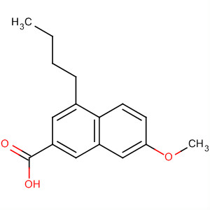 181276-01-7  2-Naphthalenecarboxylic acid, 4-butyl-1,2-dihydro-7-methoxy-
