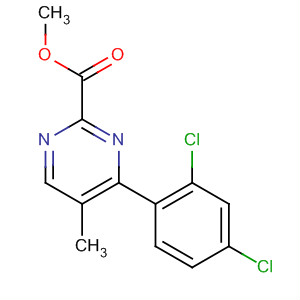 181706-70-7  3-Pyridazinecarboxylic acid, 6-(2,4-dichlorophenyl)-5-methyl-, methylester 181706-70-7  3-Pyridazinecarboxylic acid, 6-(2,4-dichlorophenyl)-5-methyl-, methylester