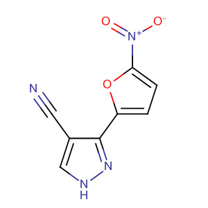 18239-53-7  1H-Pyrazole-4-carbonitrile, 3-(5-nitro-2-furanyl)-