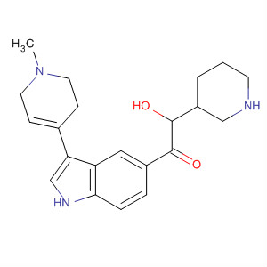 182564-31-4  3-Piperidinemethanol,1-[[3-(1,2,3,6-tetrahydro-1-methyl-4-pyridinyl)-1H-indol-5-yl]carbonyl]-