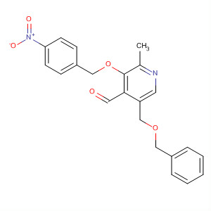 182625-11-2  4-Pyridinecarboxaldehyde,2-methyl-3-[(4-nitrophenyl)methoxy]-5-[(phenylmethoxy)methyl]-