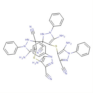 182924-25-0  1H-Pyrazole-3-carbonitrile, 4,4'-dithiobis[5-amino-1-phenyl-