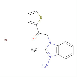 183007-16-1  1H-Benzimidazolium, 1-amino-2-methyl-3-[2-oxo-2-(2-thienyl)ethyl]-,bromide