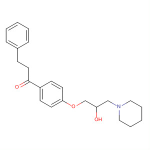 183014-31-5  1-Propanone, 1-[4-[2-hydroxy-3-(1-piperidinyl)propoxy]phenyl]-3-phenyl-
