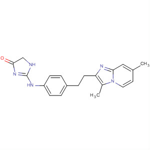 183364-92-3  4H-Imidazol-4-one,2-[[4-[2-(3,7-dimethylimidazo[1,2-a]pyridin-2-yl)ethyl]phenyl]amino]-1,5-dihydro-