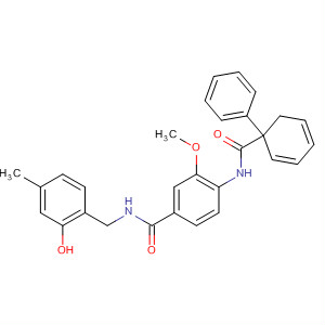 183492-72-0  [1,1'-Biphenyl]-2-carboxamide,N-[4-[[(2-hydroxy-4-methylphenyl)methylamino]carbonyl]-2-methoxyphenyl]-